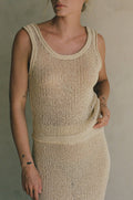Knitted Cotton Tank