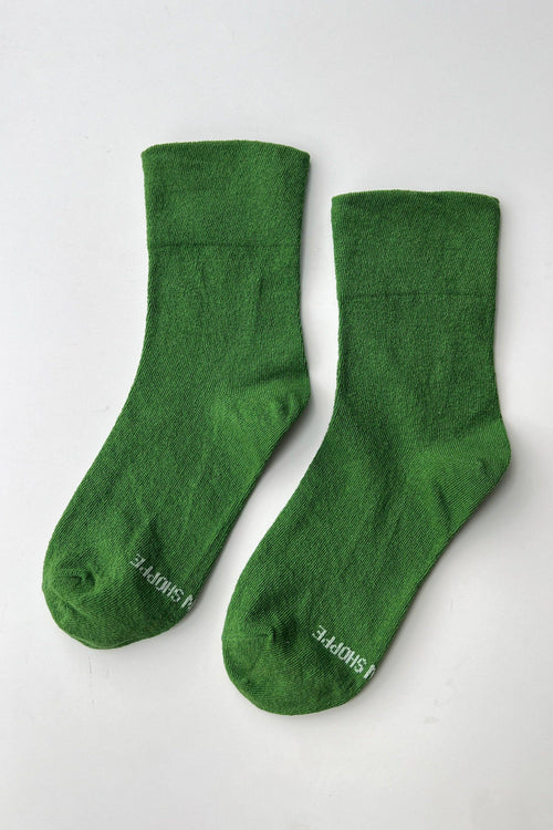 Breezy Sneaker Socks in Avocado