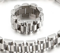 Roll X- Watch band Ring- Stainless steel 14K: Yellow Gold / 7