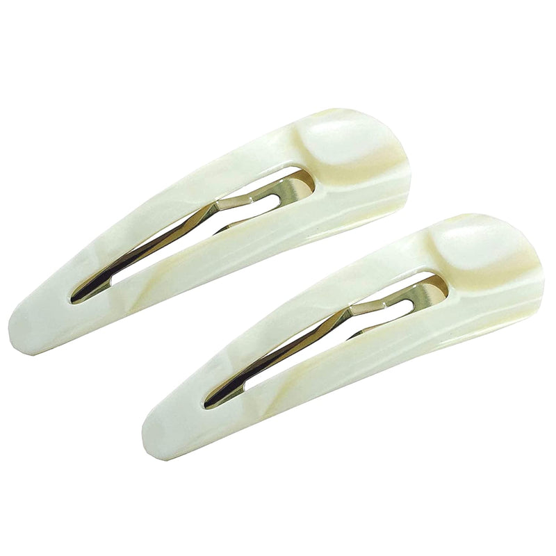 Mother of Pearl Large Barrette Two Pack