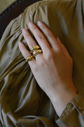 BRASS SULTRY RING: 8
