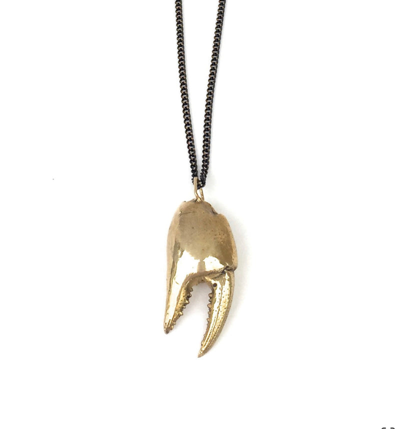 Large Crab Claw Necklace