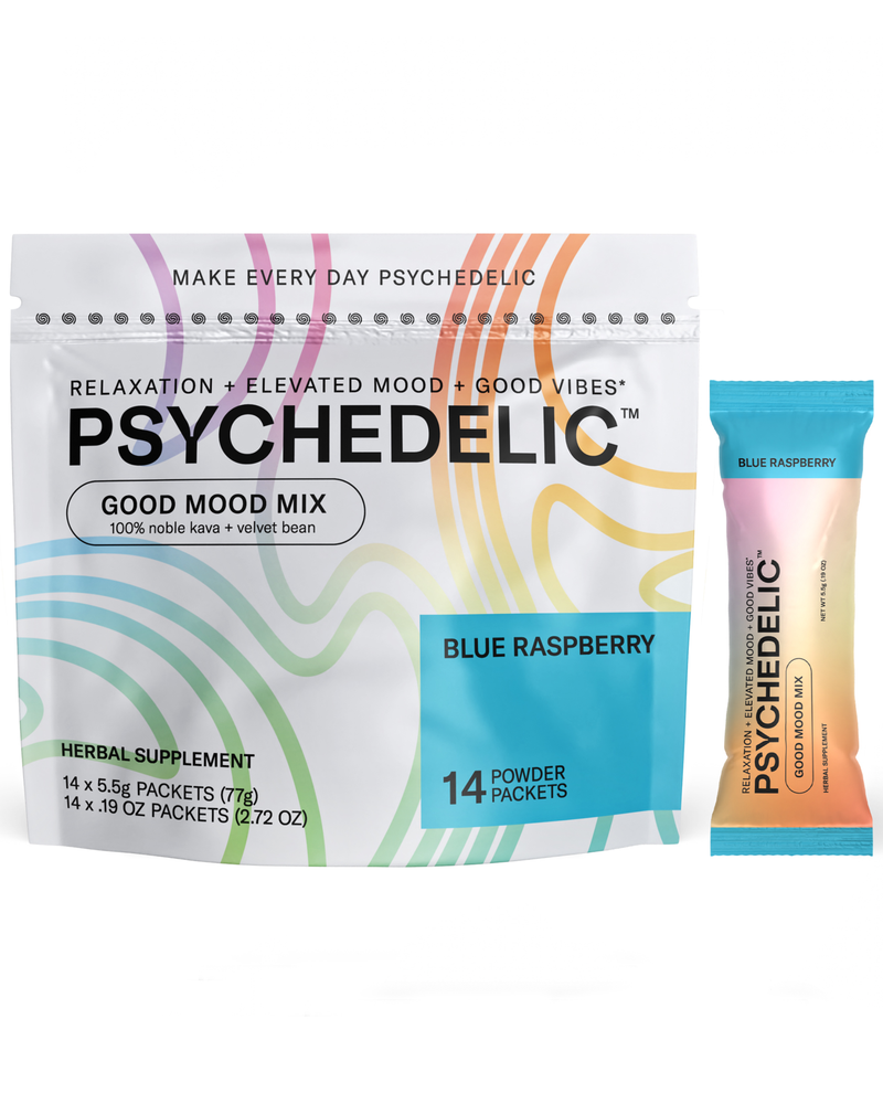 Psychedelic Good Mood Mix - Blue Raspberry