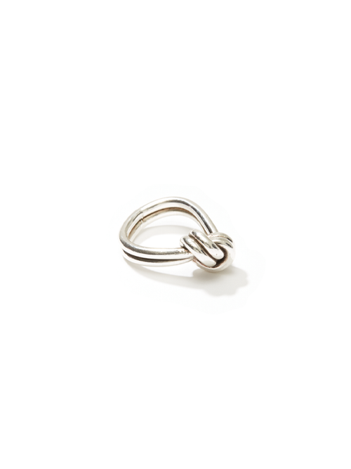 Double Ply Knotted Ring