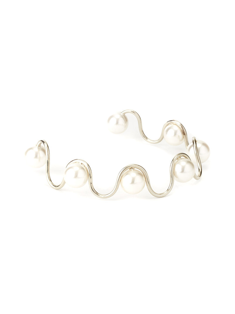 Wavy Vibes Pearl Choker